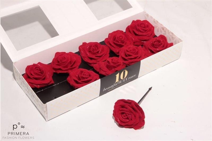 <h4>Roos Wax Zijde 275 Bordeaux Velvet Red</h4>