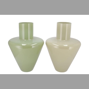 Beau Green Arrow Vase Ass 29x29x40cm Nm