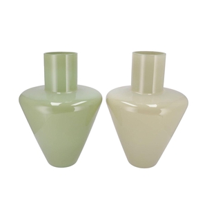 Beau Green Arrow Vase Ass 29x29x40cm