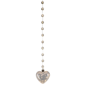 DF12-GF-17460 - Heart with diamonds 12led 12cm b/o