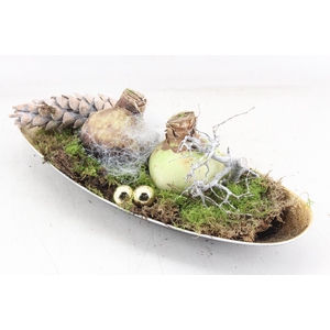 arr4 Amaryllis VL - Schotel ovaal Goud x2