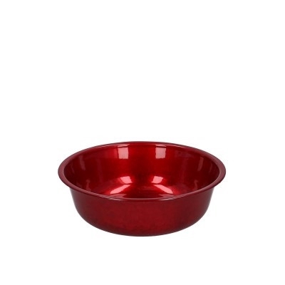<h4>Christmas Zinc bowl d24*6cm</h4>