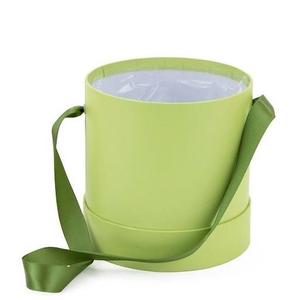 Bouquetholder Hatbox Mono d12*12cm