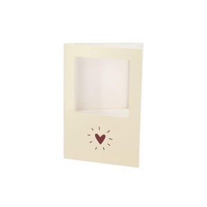 Gift Tile Card Heart Nude 21x14x1cm