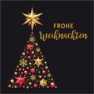 Kerst Kaart 7*7cm x20 Weihnachten