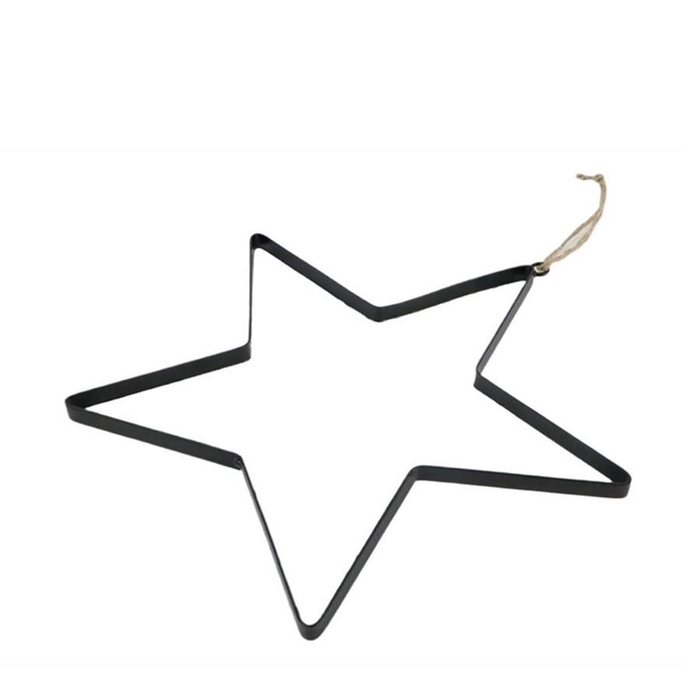 <h4>Christmas Deco star iron hanging 35cm</h4>