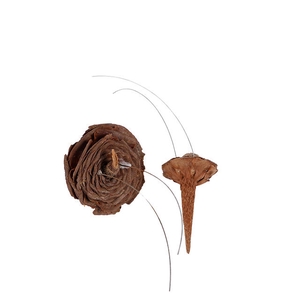 Cederbasis naturel op 10cm draad - 40 stuks