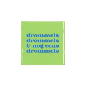 Tile Drommels Green 10x10x1cm