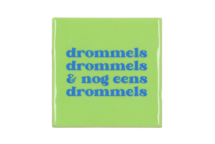 <h4>Tile Drommels Green 10x10x1cm</h4>