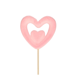 Love 50cm Heart flock 7cm