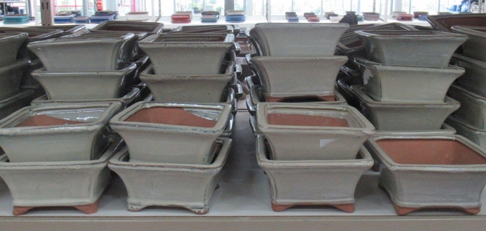 <h4>Bonsai pot square, white (13,5x13,5x7)</h4>