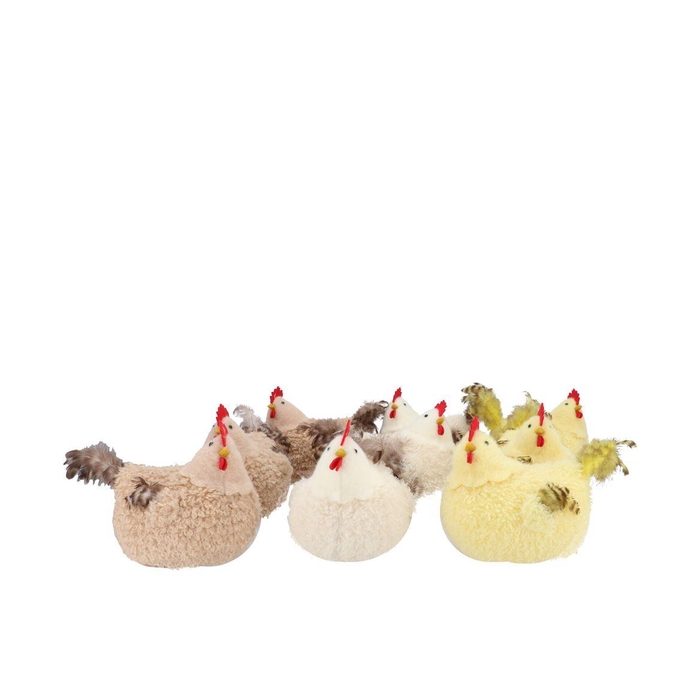 <h4>Easter Fun Chicken Natural Brown Mix Ass 20x15x16m</h4>