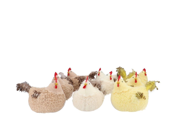 <h4>Easter Fun Chicken Natural Brown Mix Ass 20x15x16m</h4>