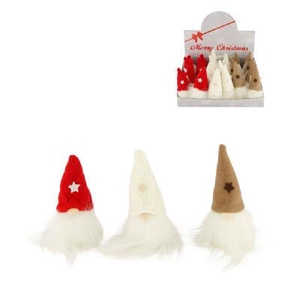 Kerst Deco gnoom 7*7*15cm