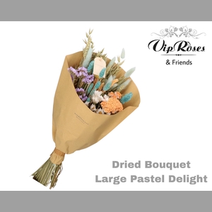 DRIED BOUQUET LARGE PASTEL DELIGHT