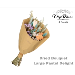 DRIED BOUQUET LARGE PASTEL DELIGHT