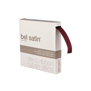 Ribbon Satin (nr.22) Wine Red 25mm A 100 Meter