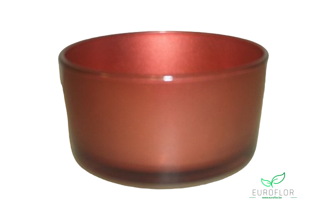 GLAS CYLINDER DUSKY PINK H6 D11.5