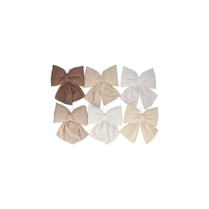 Deco Sand Bow X-mas Ass 13x15cm