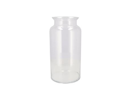 <h4>Glas Mouthblown Milk Bottle 30x19cm</h4>