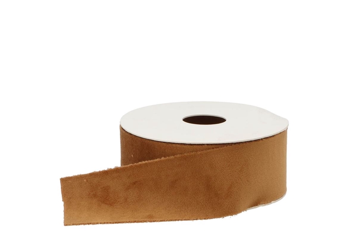 <h4>Ribbon Velvet 73 Brown 5mx40mm P/1 Nm</h4>