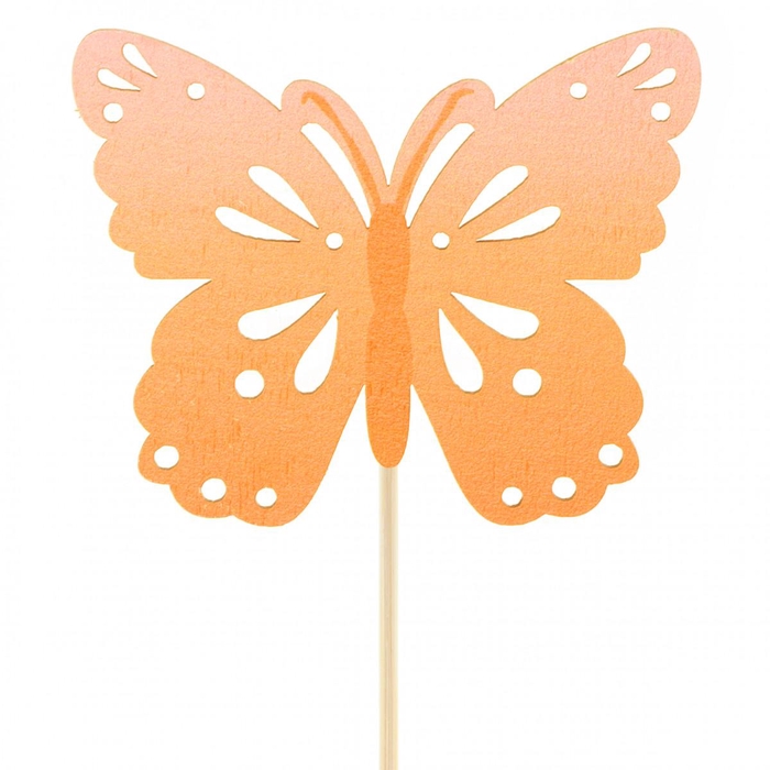 <h4>Bijsteker 50cm Vlinder Zazou 8cm</h4>