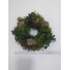 KRANZ 10 BUX MOOS HOLZ 15CM