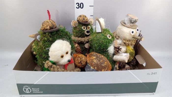 <h4>Decoratie  ..Vogelzaadfiguur  H%</h4>