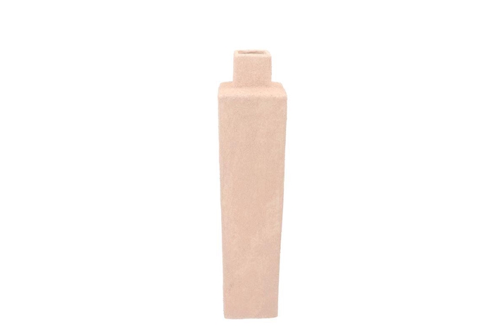 <h4>Lisboa Pink Vase Cube 11x11x35cm</h4>