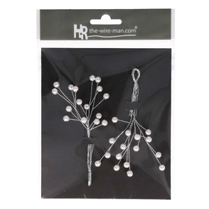 Wedding Pearls branch 6mm x2