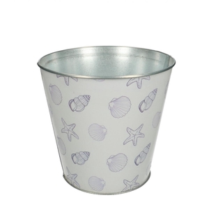 Maritime Zinc Ocean pot d16*15cm