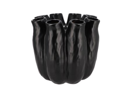 <h4>Luna Black Tube Vase 19x19cm Nm</h4>