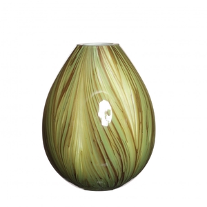 Glas Vaas Lily twist d4/16*20cm