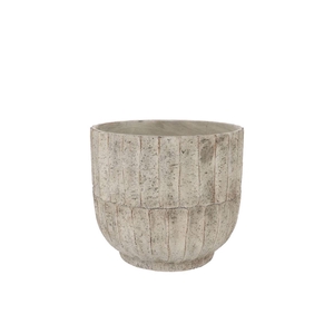 Nola Grey Pot 18x18x17cm