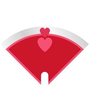 Valentine Sleeve Moon Esmé 35*35cm x50 PCR