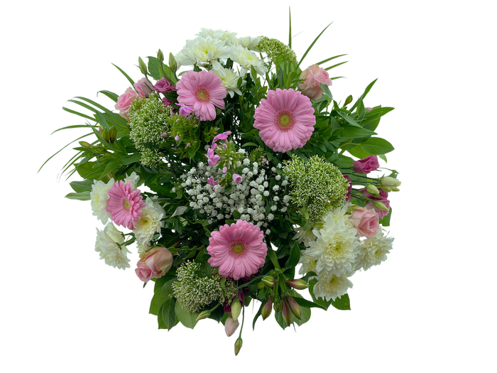 Bouquet Large White /pink