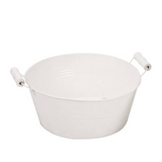 <h4>Bowl Bordeaux zinc 22xH9.5cm cream</h4>
