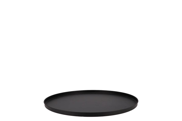 <h4>Coaster Wild Black Tray Metal 26x2cm</h4>