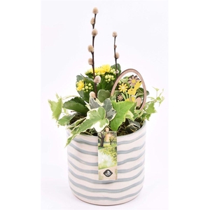 Keramiek pot golf 13cm