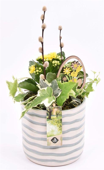 <h4>Keramiek pot golf 13cm</h4>