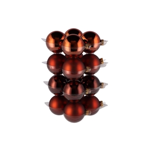 Glass Ball Combi Brown 80mm P/16
