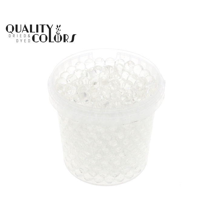 <h4>Gel pearls 1 ltr bucket Clear</h4>