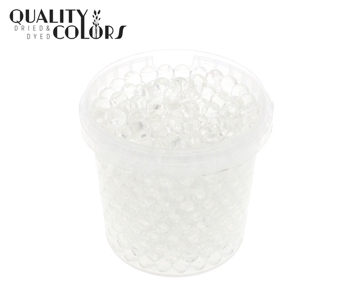 Gel pearls 1 ltr bucket Clear