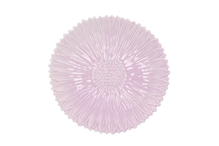 Bloom Daisy Plate Lilac 24x24x4cm