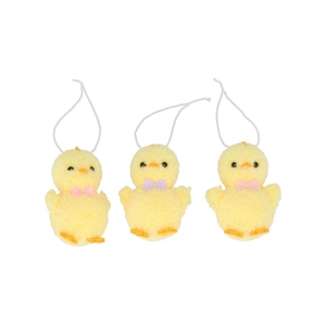 Easter Fun Hanger Yellow Duck Ass 4x5x8cm
