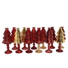 Jazz Wild Red Vase X-mas Tree Ass 11x28cm