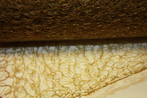 CURLY MESH AVOCADO 55CM*5.5M