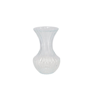 Taylor Clear Vase Cone Neck Ass 9x16cm