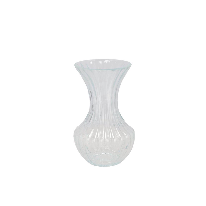 <h4>Taylor Clear Vase Cone Neck Ass 9x16cm</h4>