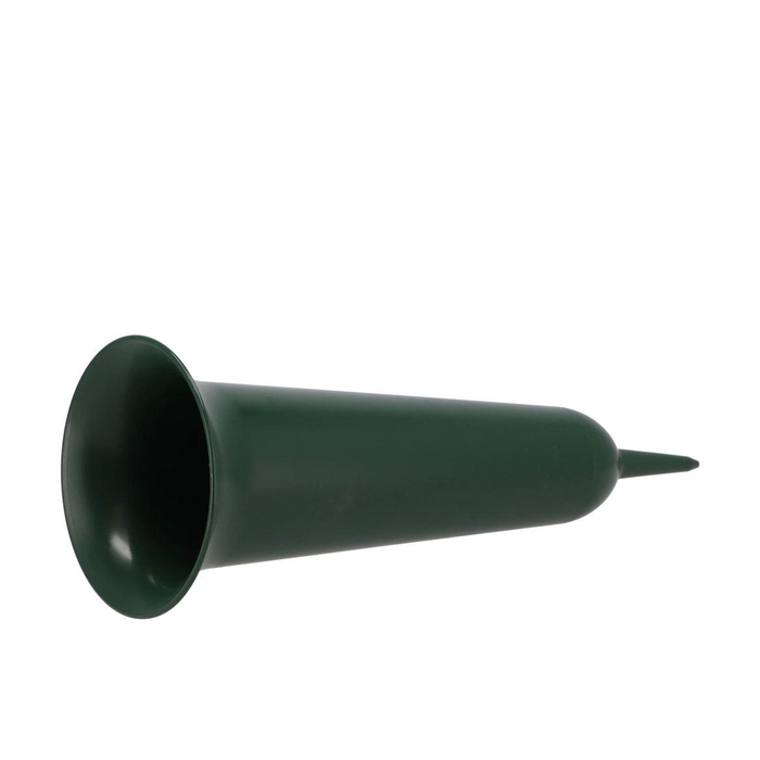 <h4>Floristry Grave Vase 37cm Wide Green</h4>